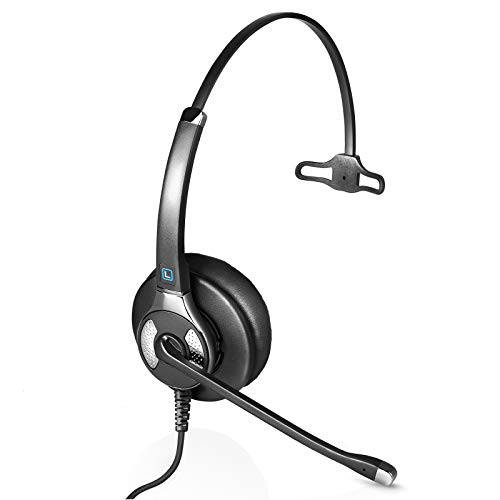Leitner OfficeHero LH250XL Single-Ear USB 헤드폰,헤드셋