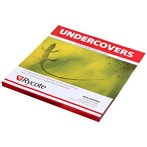 Rycote 065102 Undercover 라발리에 마이크, 마이크로폰 - 그레이 (팩 of 30)