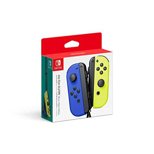 Joy-Con 쌍, 세트 (네온 블루/ 네온 Yellow) ( Nintendo  스위치)