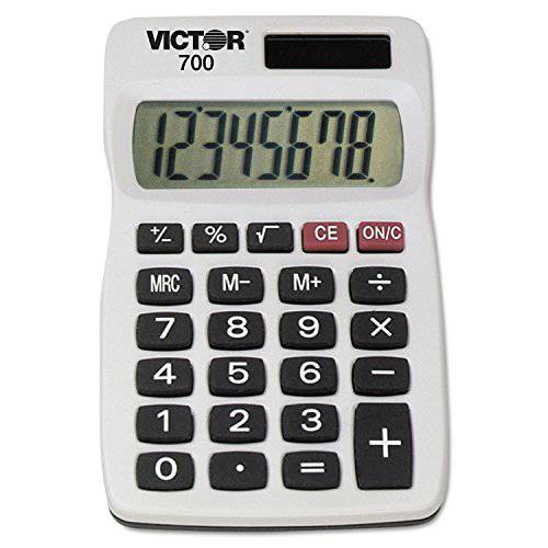 Victor 700 포켓 계산기, 8-Digit LCD