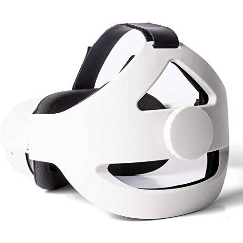 조절가능 헤드 스트랩 호환가능한 오큘러스 퀘스트 2 VR 헤드셋, SHINEVERY Elite 스트랩 교체용 강화 지원 and 편안한 in VR