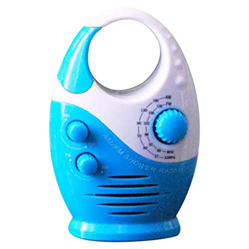 샤워 라디오, 화장실 라디오 AM FM, 방수 걸수있는 샤워 라디오 조절가능 볼륨