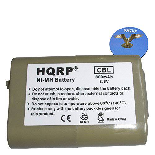 HQRP  폰 배터리 호환가능한 at& T/ Lucent EP5922, EP5962, EP5995, EP562, TL76008, TL76108 무선 전화 플러스 코스터