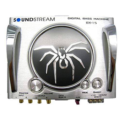 Soundstream BX-15 베이스 Maximizer and 베이스 복구 프로세서, 블랙