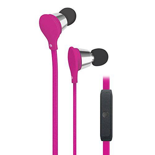 AT&T  자이브 음악+  전화 스테레오 헤드폰, 헤드셋 - 핑크 (EBM01)
