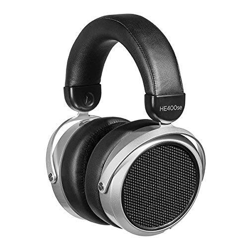 HIFIMAN HE400SE 스텔스 마그넷 버전 Over-Ear Open-Back Full-Size 평면 자석 유선 헤드폰,헤드셋 Audiophiles/ 스튜디오, Great-Sounding, 스테레오, 간편 to 드라이브, 편안, Sliver