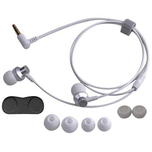 TNE in-Ear 헤드폰,헤드셋 오큘러스 퀘스트 2 | 하이파이 이어폰, 렌즈 먼지 커버 패드, 컨트롤러 그립 썸스틱 캡 퀘스트 2 VR VR 게이밍 헤드셋
