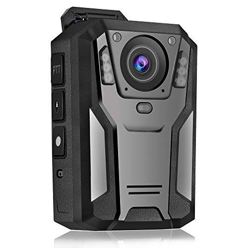 Aolbea 1440P HD Polica 바디 카메라 Build-in 64GB, Body-Worn 카메라 2.0 인치 디스플레이, 나이트 비전, 세큐리티 가드, 휴대용, 나이트 비전, 방수, 충격방지, Audio，Law Enforcement…