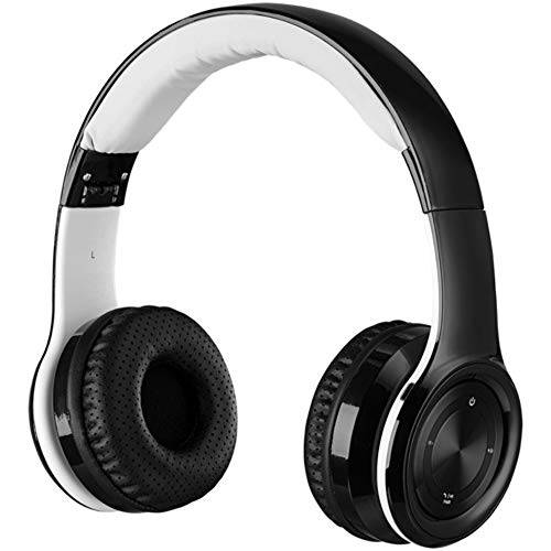 iLive IAHB239B 블루투스 Over-The-Ear 헤드폰,헤드셋 마이크,마이크로폰 (블랙)