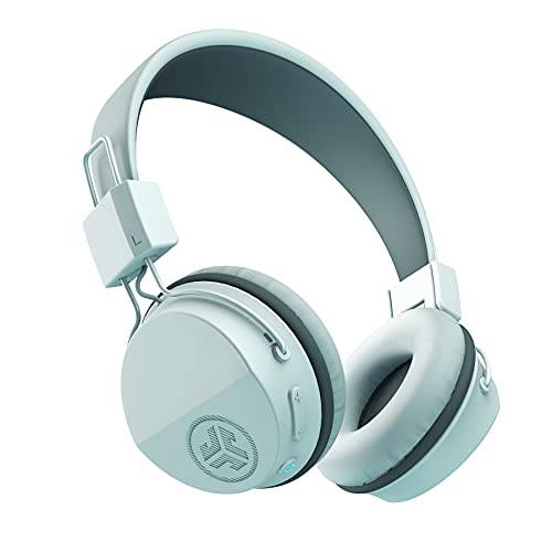 JLAB 네온 블루투스 접이식 On-Ear 헤드폰, 헤드셋 | 무선 헤드폰, 헤드셋 | 13 시간 블루투스 재생시간 | 소음 Isolation | 40mm 네오디뮴 드라이버 | C3 사운드 (크리스탈 클리어 Clarity) | 화이트