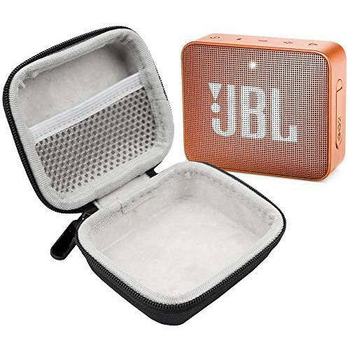 JBL 고 2 IPX7 방수 울트라 휴대용 블루투스 스피커 번들,묶음 디럭스 Hard-Shell 케이스 (오렌지)