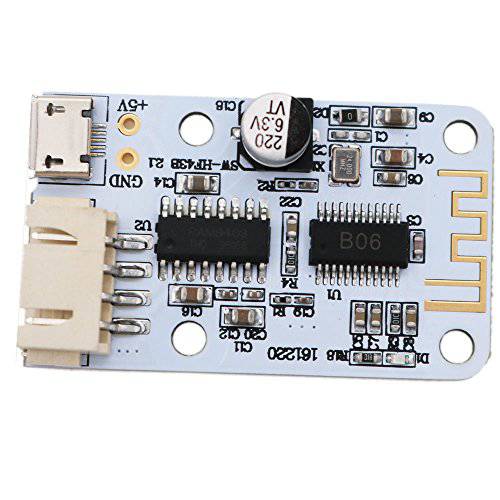 DollaTek 마이크로 USB DC 5V 2x3W 블루투스 오디오 리시버 디지털 앰프 보드 모듈 블루투스 오디오 리시버 앰프 보드