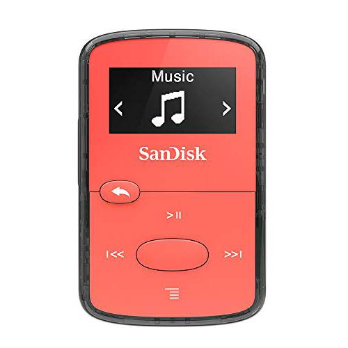 SanDisk 클립 잼 8GB MP3 플레이어 - 레드