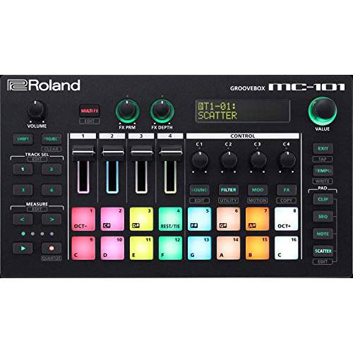 Roland MC-101 Groovebox 컴팩트 음악 생산 워크스테이션