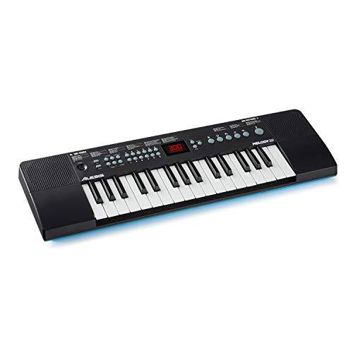Alesis 멜로디 32  전기, 전동 키보드 디지털 피아노 32 키, 스피커, 300 소리,알람, 300 Rhythms, 40 음악, USB-MIDI 연결 and 피아노 레슨