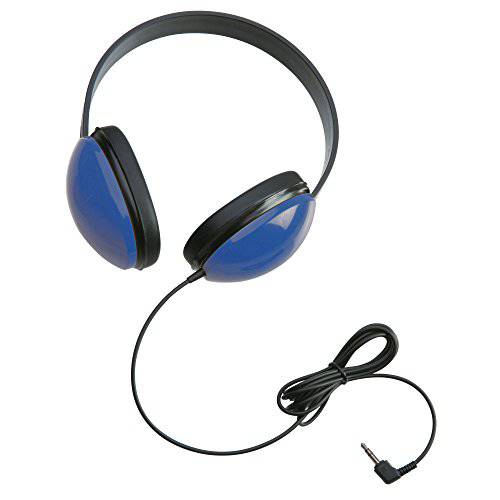 Califone 2800-BL 청취 First 스테레오 헤드폰,헤드셋, 블루