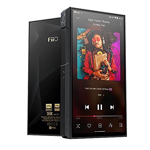 FiiO M11 플러스 LTD MP3/ MP4 음악 플레이어 듀얼 AK4497 Hi-Res 안드로이드 10 Snapdragon 660, THX AAA, 5.5inch, 64G, MQA 8X, atpX HD/ LDAC Bluetooth5.0/ DSD/ Tidal/ 스포티파이/ 4.4 밸런스 출력
