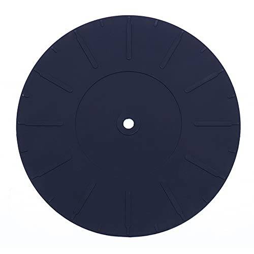 턴테이블 플래터 매트, 7 실리콘 러버 Slipmat 범용 모든 LP레코드 수트케이스 LP 플레이어 by Gartopvoiz