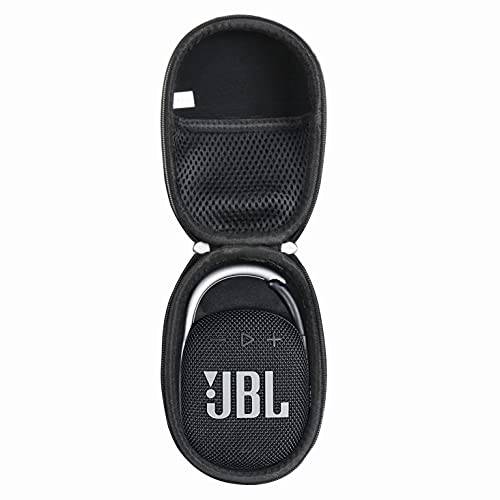Anleo 하드 여행용 케이스 JBL 클립 4 - 휴대용 미니 블루투스 스피커 (블랙)