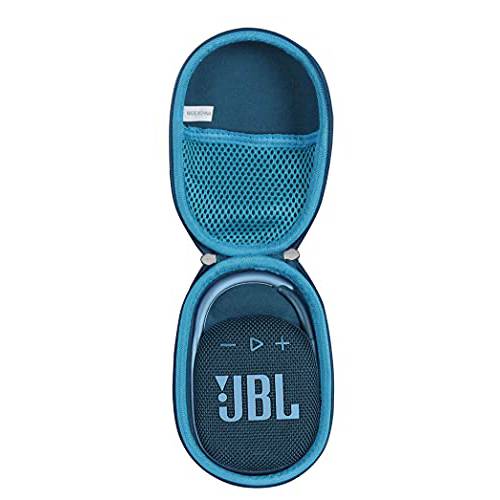 Anleo 하드 여행용 케이스 JBL 클립 4 - 휴대용 미니 블루투스 스피커 (블루)