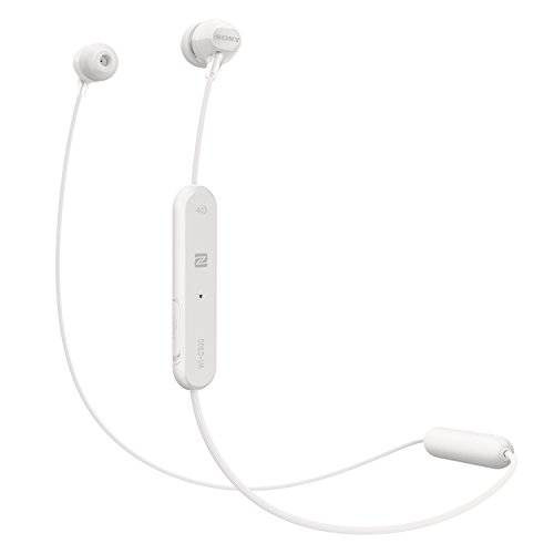 소니 WI-C300 무선 In-Ear 헤드폰,헤드셋, 화이트 (WIC300/ w)