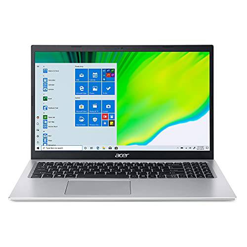 Acer Aspire 5 A515-56-36UT 슬림 노트북 | 15.6 풀 HD 디스플레이 | 11th 세대 Intel 코어 i3-1115G4 프로세서 | 4GB DDR4 | 128GB NVMe SSD | 와이파이 6 | 아마존 알렉사 | 윈도우 10 홈 (S 모드)