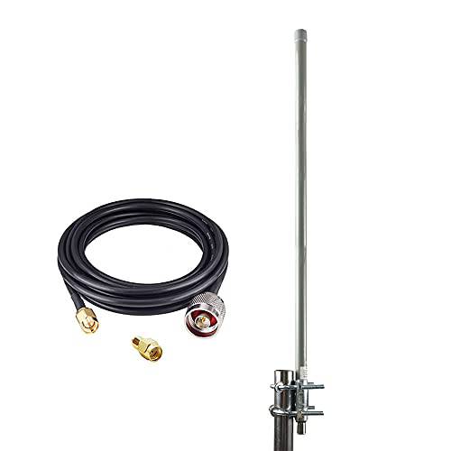 Signalplus 12dbi Omni-Directional 안테나 824-960MHZ-Outdoor LoRa 안테나 868mhz 915mhz 버라이즌, at& T, Sprint 32ft SMA 케이블