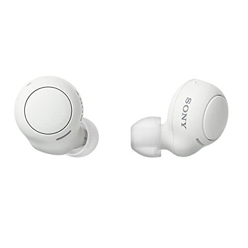 소니 WF-C500 Truly 무선 in-Ear 블루투스 이어버드, 이어폰,이어셋 헤드폰,헤드셋 마이크 and IPX4 워터 저항, 화이트 (아마존 익스클루시브)