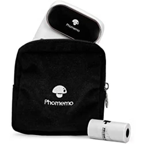 Phomemo-M110 레이블메이커, 레이블프린터, 라벨프린터 번들,묶음 Phomemo Carry 여행용 백