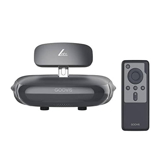 Goovis PC 가상 헤드셋, 휴대용 3d VR 영화 시네마 미디어 플레이어, HDMI 스트리밍 미디어 플레이어, 블루투스 4.1 미디어 플레이어 컨트롤러