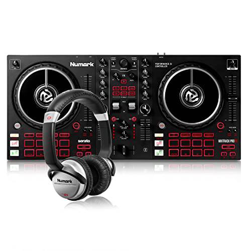 Numark Mixtrack 프로 FX+ HF125  2 덱 DJ 컨트롤러 세라토 DJ DJ 믹서,휘핑기, Built-in 오디오 인터페이스, and 프로페셔널 DJ 헤드폰,헤드셋