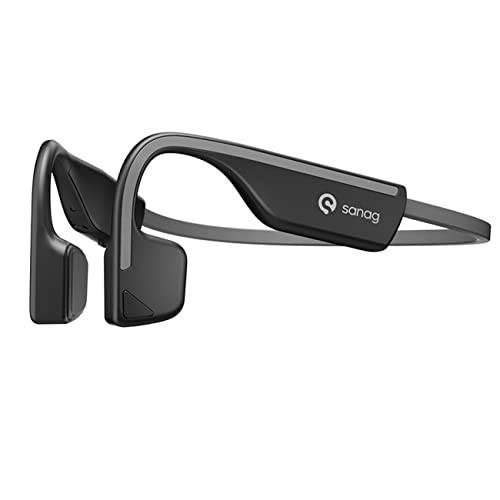 SANAG Open-Ear 블루투스 에어 전도 스포츠 이어폰, Built-in 마이크, 방수 무선 스테레오 헤드폰 런닝 운동 상업용 여행용