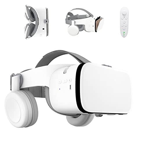 3D VR VR 헤드셋 고글 리모컨 컨트롤러, VR 글라스 3D 영화 비디오 플레이 게임, VR 세트 IOS 안드로이드 폰 아이폰 13 12 11 프로 미니 X R S 맥스 삼성 갤럭시
