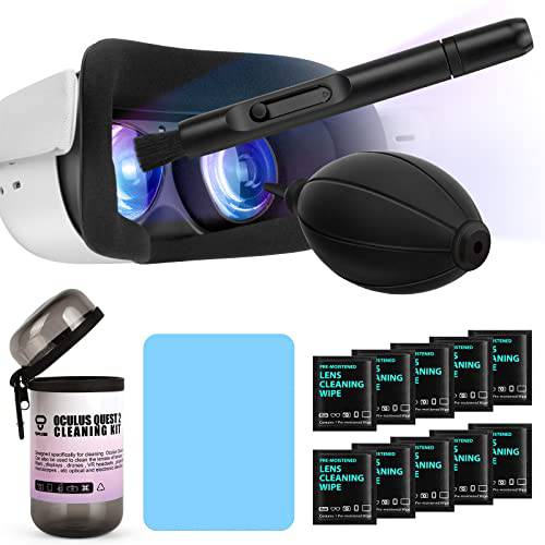 오큘러스 퀘스트 2 클리닝 키트 렌즈 클리닝 메타/ 오큘러스 Quest2 퀘스트/ 카메라/ DJI 드론/ PS4 VR 헤드셋 렌즈.