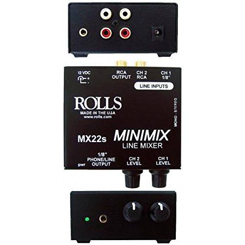 rolls 미니 믹스, 블랙 (MX22S)