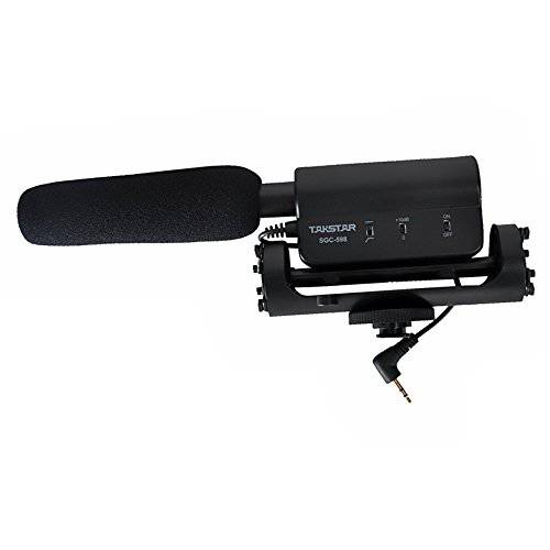 TAKSTAR SGC-598 인터뷰,면접 샷건 마이크,마이크로폰 Deadcat 바람막이, 카디오이드 방향지향성 콘덴서 비디오 마이크 DSLR 카메라 캐논 니콘 DV 캠코더, 호환가능한 소니 미러리스 카메라