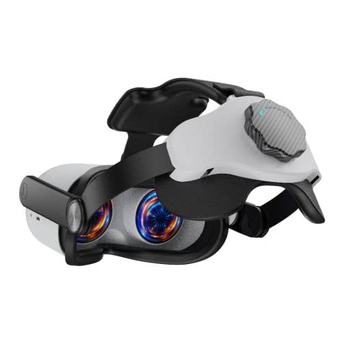 오큘러스 퀘스트 2 조절가능 헤드 Strap-Replacement 퀘스트 2 Elite 스트랩 인체공학 편안한 강화 지원 Elevate VR 게이밍 Experience