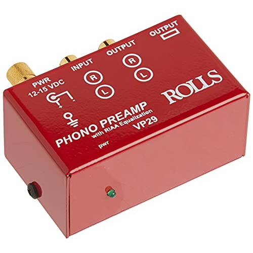 rolls Phono 프리앰프, 레드 (VP29)