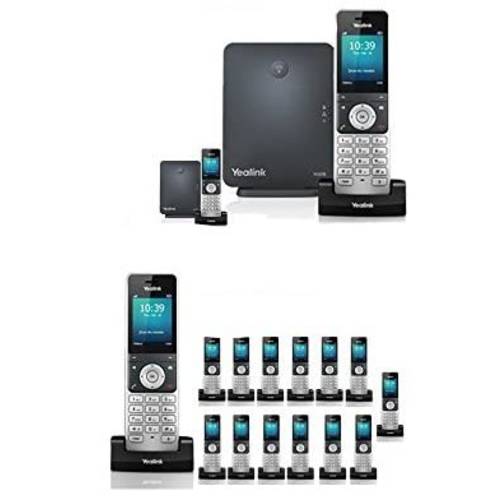 이링크 IP 폰 W60P (2-UNITS) is a 번들,묶음 of W60B 베이스 and W56H 핸드셋+ (14-UNITS) W56H 핸드셋