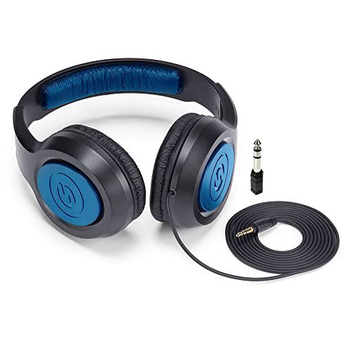 Samson SR350 Over-Ear 스테레오 헤드폰,헤드셋 (스페셜 에디션 블루)