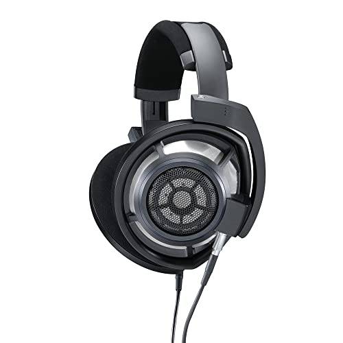 드롭+  젠하이저 HD 8XX 플래그십 Over-Ear 오디오애호가 레퍼런스 헤드폰, 헤드셋 - 300 옴, 링 라디에이터 드라이버, 탈착식 케이블, Open-Back 유선 디자인