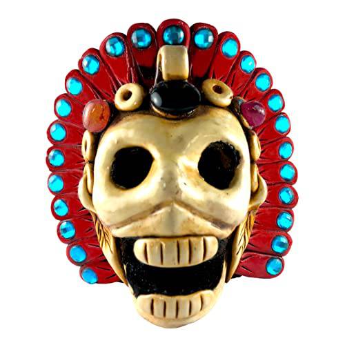 Authentic Screaming& Terrifying 아즈텍 데스 휘슬 스페셜 아웃도어 활동,  할로윈& Have Fun. 130 DB- Silbato Muerte Azteca. (다양한 컬러)