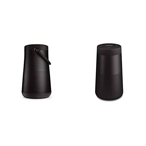 보스 사운드링크 회전+ (시리즈 II) 휴대용 블루투스 스피커,  블랙&  사운드링크 회전 (시리즈 II) 휴대용 블루투스 스피커  무선 Water-Resistant 스피커 360° 사운드,  블랙