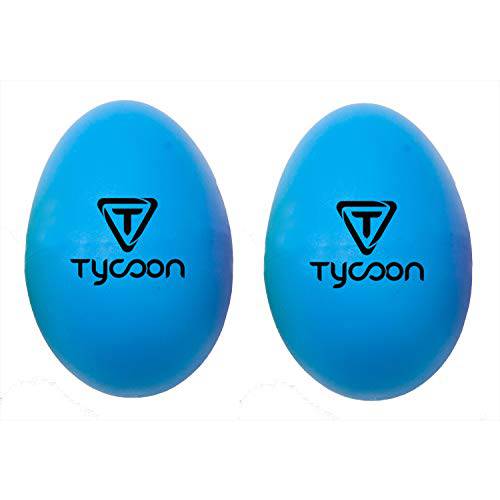 Tycoon 퍼커션 플라스틱 달걀 쉐이커, 셰이커 - 블루