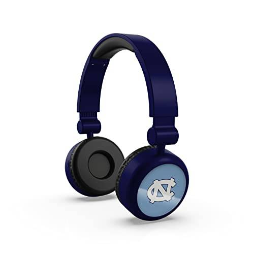 SOAR NCAA 블루투스 On-Ear 헤드폰,헤드셋, 북쪽 Carolina Tar 발꿈치