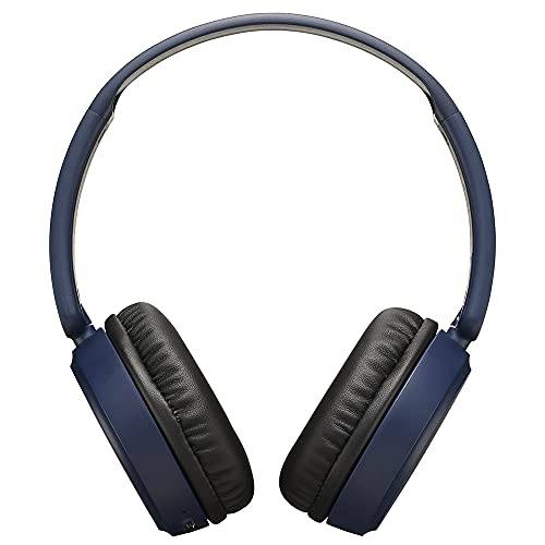 JVC HA-S35BT-A-U 무선 블루톱니 헤드폰, 헤드셋 - 블루