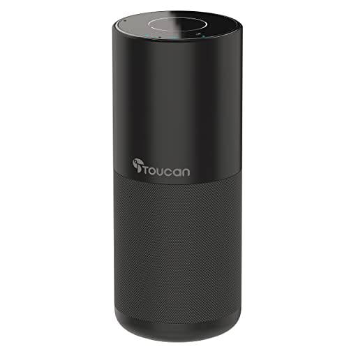 TOUCAN 회의 스피커폰 4 Built-in Echo-Canceling 마이크 | 홈 오피스, 회의 방 미팅 사용 | 블루투스 Enabled 회의 스피커