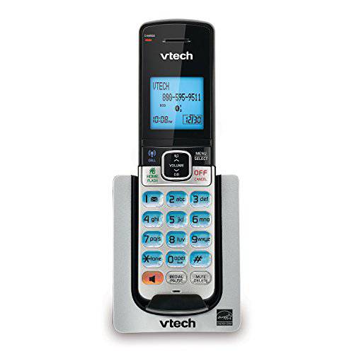 VTech DS6600 악세사리 무선 핸드셋, 실버/ 블랙 | 필요 a VTech DS6611 or DS662X 시리즈 무선 폰 시스템 to Operate