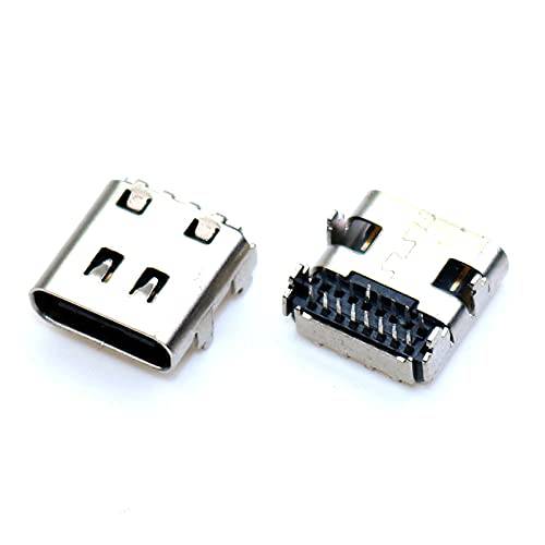 2X 타입 C USB 충전 포트 커넥터 모듈 교체용 호환가능한 JBL 충전 4 블루투스 스피커
