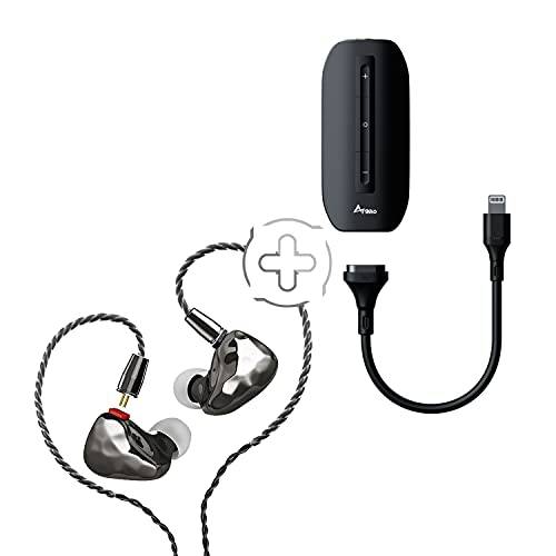 IKKO OH10 in-Ear 모니터+ Zerda ITM01 휴대용 헤드폰 앰프 라이트닝